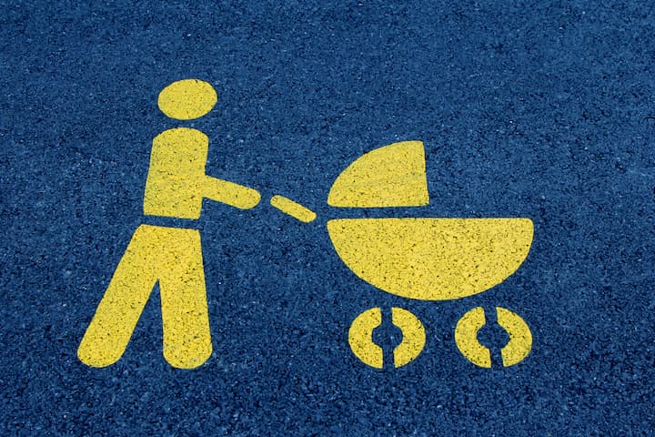 Baby Stroller Sign
